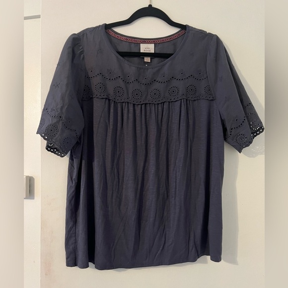 Knox Rose Tops - Knox Rose 100% cotton flowy shirt size L (S120)